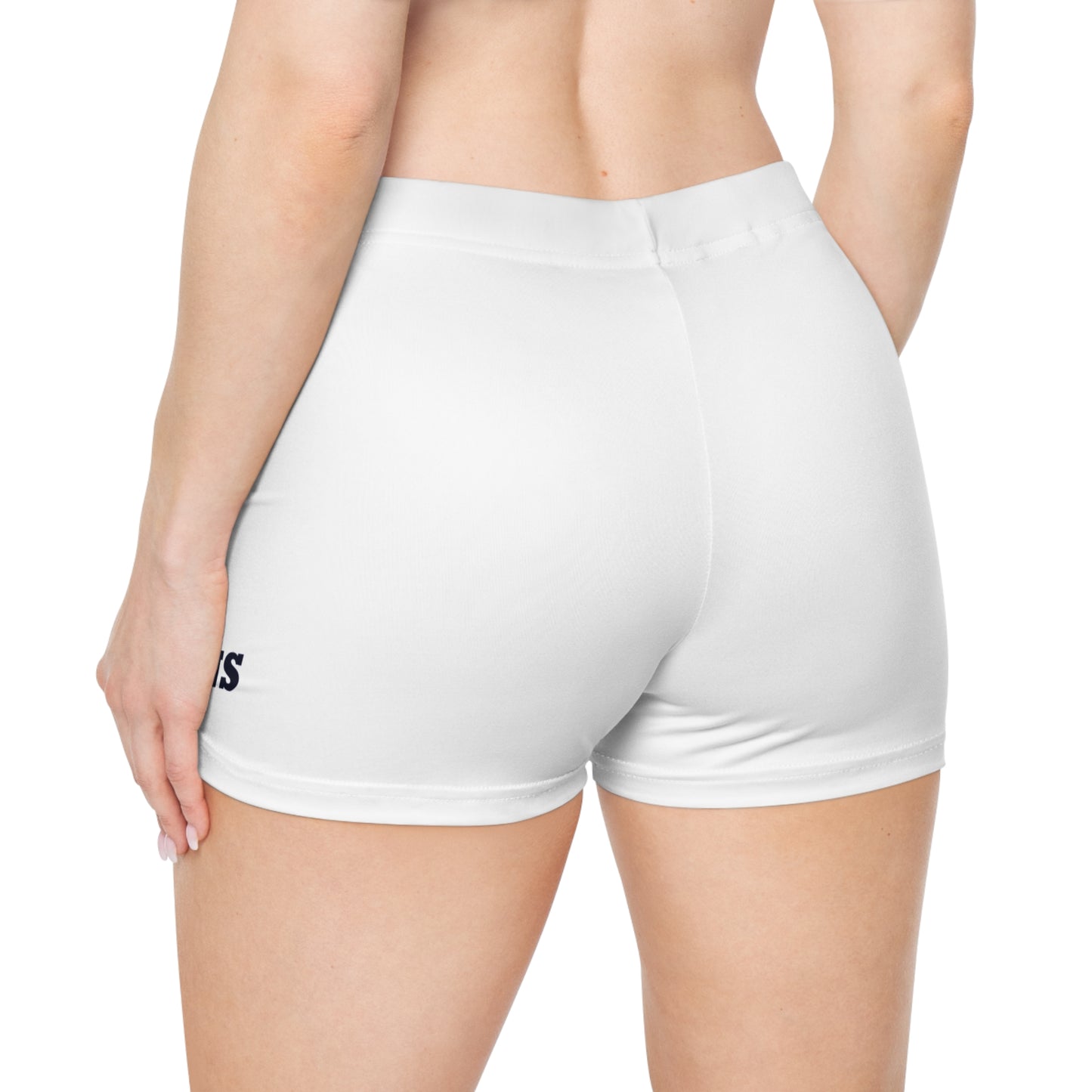 Cheer Team Women's Athletic Shorts — Leap Lions Cheer Logo