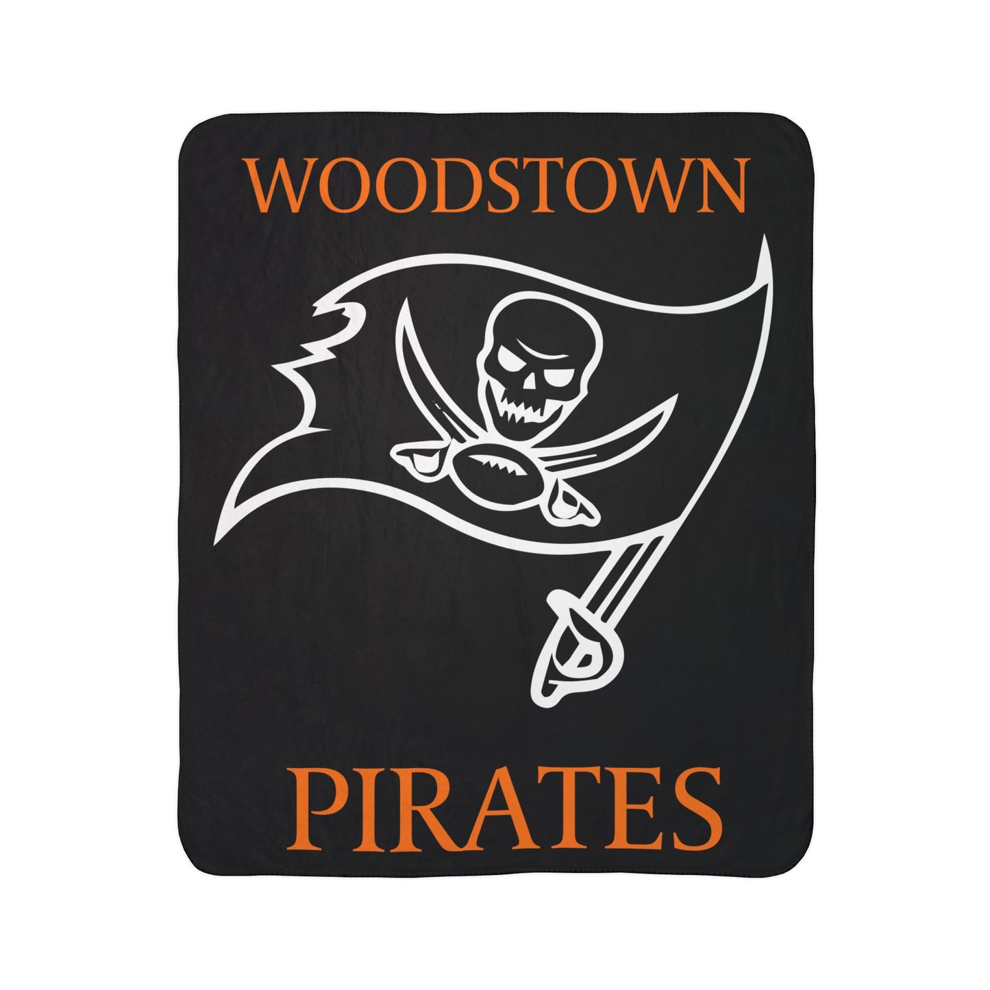 Pirates Sherpa Field Blanket