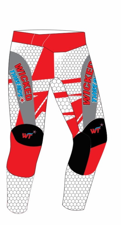 WT Moto Red Strike Jersey & Pants Set