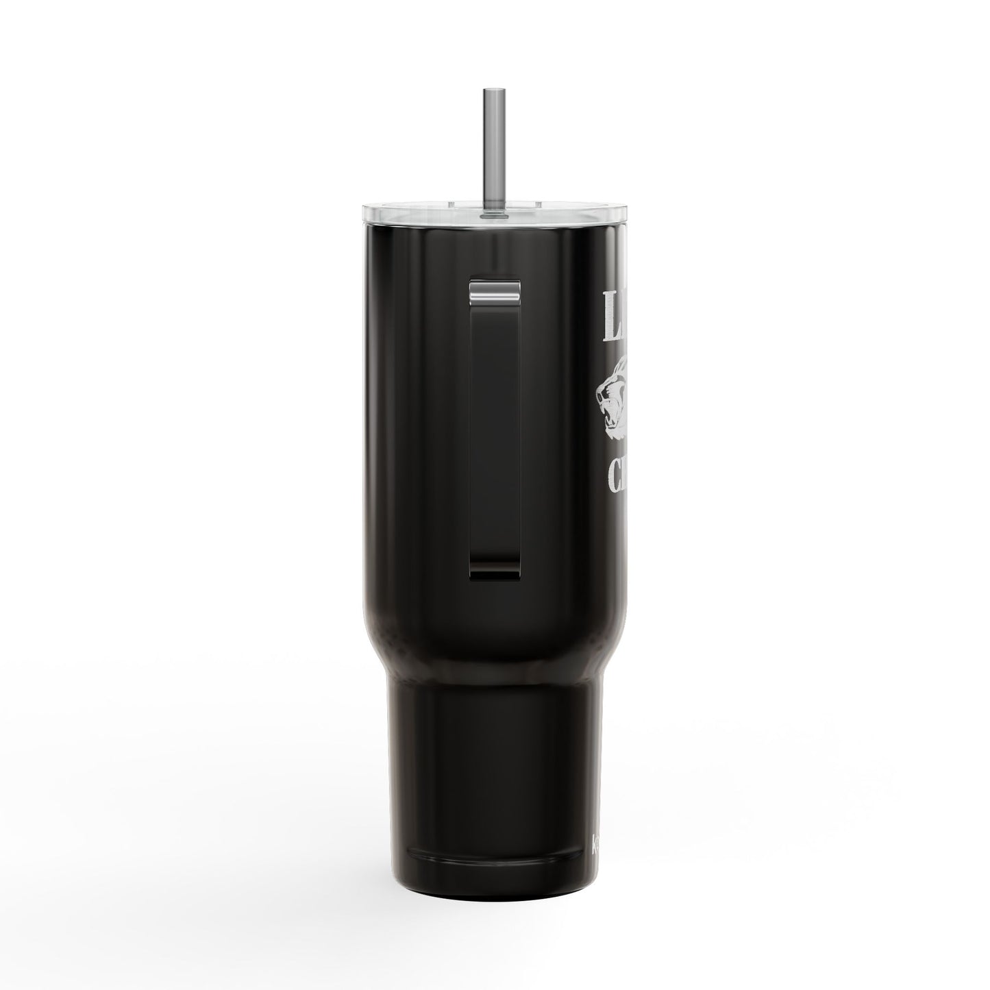 40oz Engraved Cheer Tumbler – LEAP Lions Cheer Insulated Travel Mug