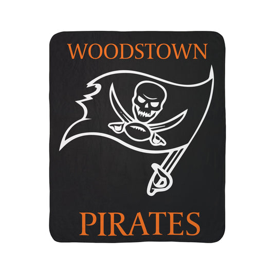 Pirates Sherpa Field Blanket