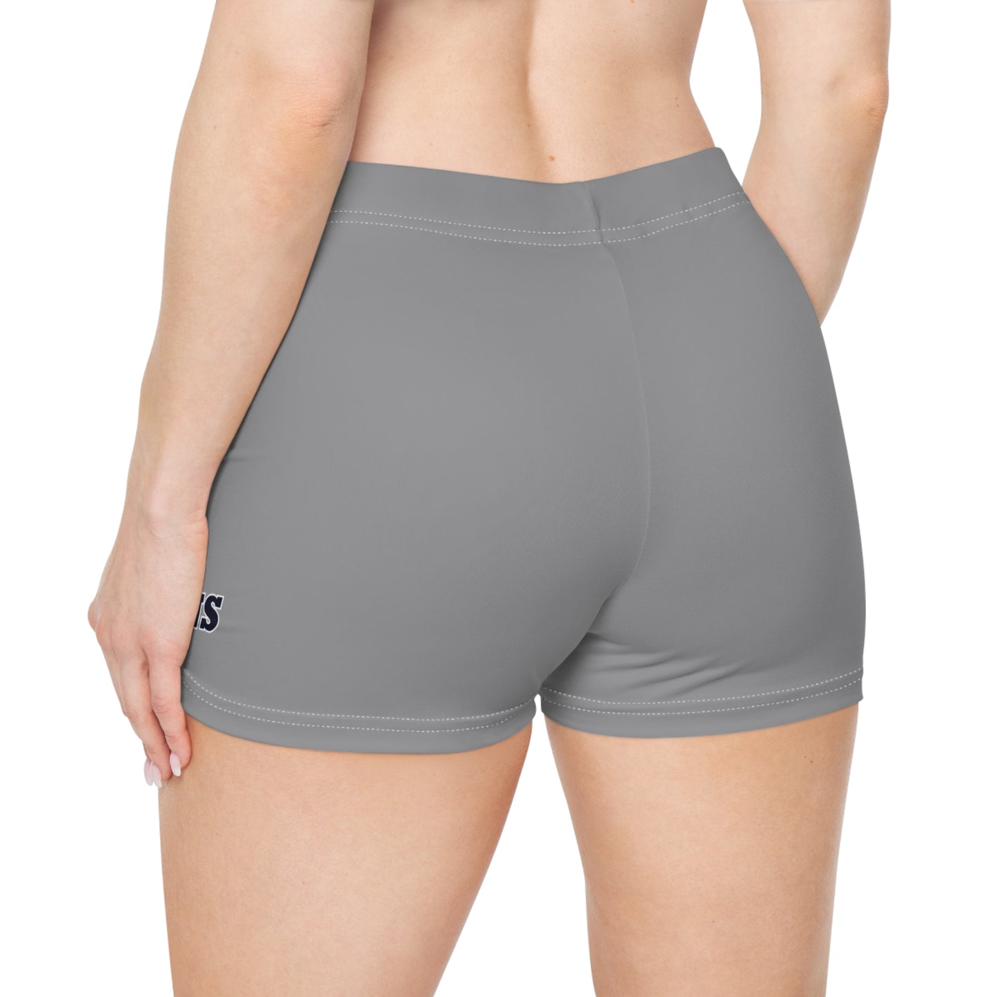 Cheer Team Women's Athletic Shorts — Leap Lions Cheer Logo