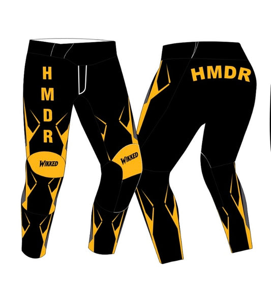 High voltage HMDR Riding Pants