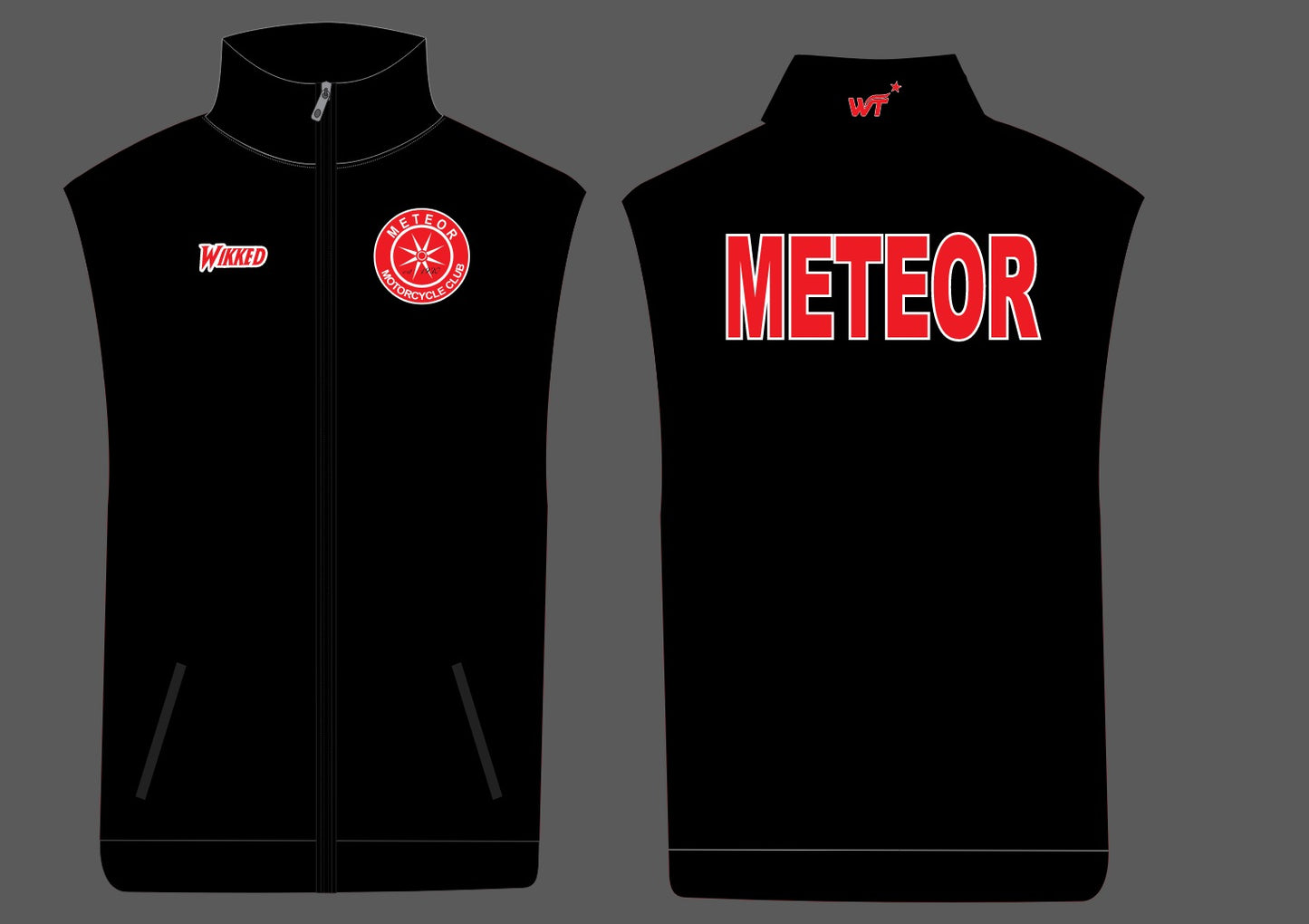 METEOR BLACK COLDWEATHER RIDING VEST